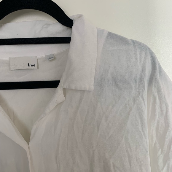 Wilfred Free Tie-front “Huang” Blouse | Aritzia - Picture 4 of 7